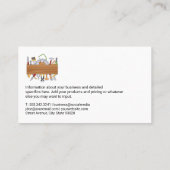 Bouwgereedschap | Blauwdruk Visitekaartje (Achterkant)