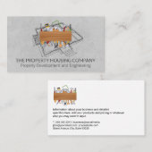 Bouwgereedschap | Blauwdruk Visitekaartje (Voorkant / Achterkant)