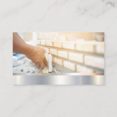 Bouwgereedschap | Brick Layer Visitekaartje (Achterkant)