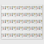 Bouwgereedschap Cadeaupapier (Vlak)