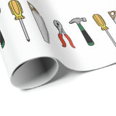 Bouwgereedschap Cadeaupapier (Rol Hoek)