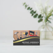 Bouwgereedschap | Carpentry Visitekaartje (Staand voorkant)