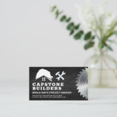 Bouwgereedschap en -apparatuur | Baksteen Visitekaartje (Staand voorkant)