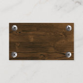 Bouwgereedschap | Hout- en metaalschroeven Visitekaartje (Achterkant)