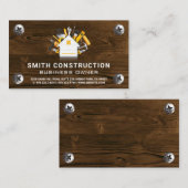 Bouwgereedschap | Hout- en metaalschroeven Visitekaartje (Voorkant / Achterkant)