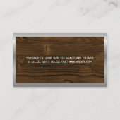 Bouwgereedschap | Houtmetaal Visitekaartje (Achterkant)