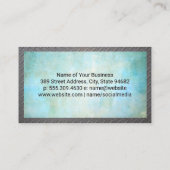 Bouwgereedschap | Staalgrens Visitekaartje (Achterkant)