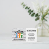 Bouwgereedschap | Vastgoedbeheer | herstellen Visitekaartje (Staand voorkant)