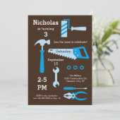 Bouwgereedschap Vervroegde dag Kaart (Staand voorkant)