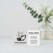 Bouwgereedschap Visitekaartje (Staand voorkant)