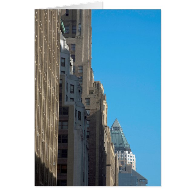 Bouwgevels Manhattan New York City USA (Voorkant)