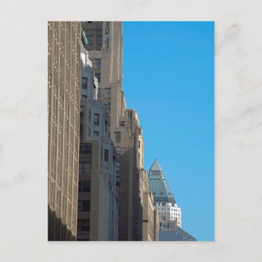 Bouwgevels Manhattan New York City USA Briefkaart (Voorkant)
