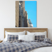 Bouwgevels Manhattan New York City USA Canvas Afdruk (Insitu (Slaapkamer))