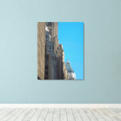 Bouwgevels Manhattan New York City USA Canvas Afdruk (Insitu (Houten vloer))