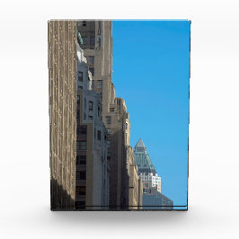 Bouwgevels Manhattan New York City USA Fotoblokken