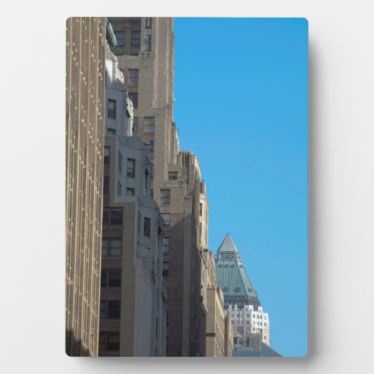 Bouwgevels Manhattan New York City USA Fotoplaat (voorkant)