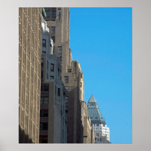 Bouwgevels Manhattan New York City USA Poster