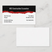 Bouwgraafwerkzaamheden Visitekaartje (Voorkant / Achterkant)