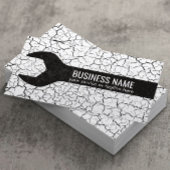 Bouwhandyman Reparatie Tool Grunge Visitekaartje