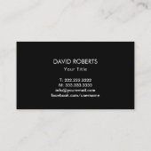 Bouwhandyman Reparatie Tool Grunge Visitekaartje (Achterkant)