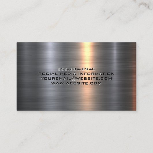 Bouwhelm | Blauwboord Contractor Visitekaartje (Achterkant)