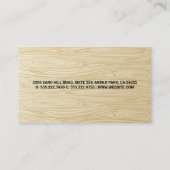 Bouwhelm | Blauwdrukken Visitekaartje (Achterkant)