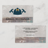 Bouwhelm en Hamers | Bouwconstructie Visitekaartje (Voorkant / Achterkant)