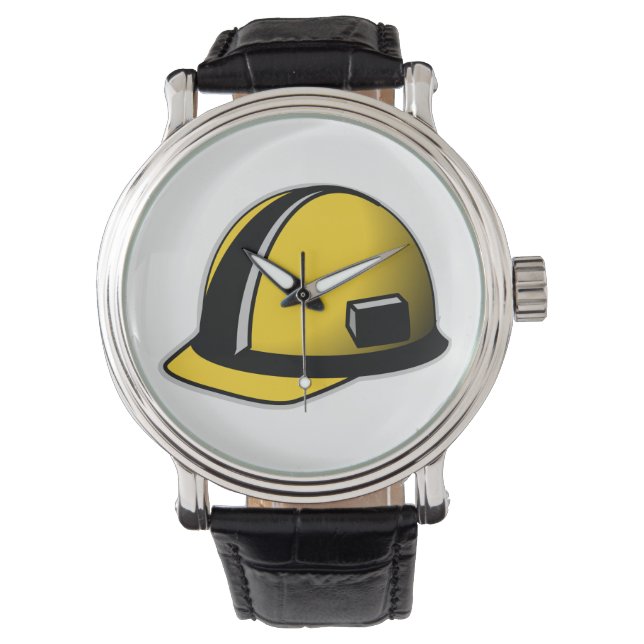 Bouwhelm Horloge (Voorkant)