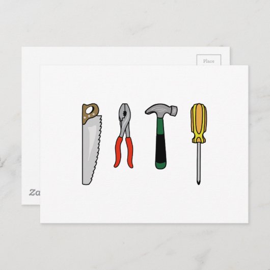 BOUWHULPMIDDELEN BRIEFKAART (Voorkant / Achterkant)