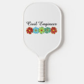 Bouwingenieur Asters Pickleball Paddle (Achterkant)