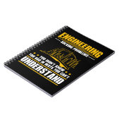 Bouwingenieur voor civiele techniek Architect Notitieboek (Linkerzijde)