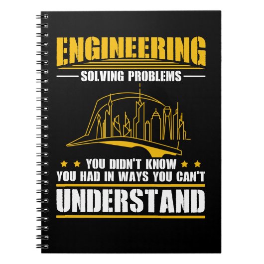 Bouwingenieur voor civiele techniek Architect Notitieboek (Voorkant)