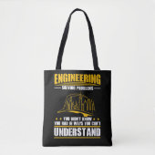Bouwingenieur voor civiele techniek Architect Tote Bag (Voorkant)