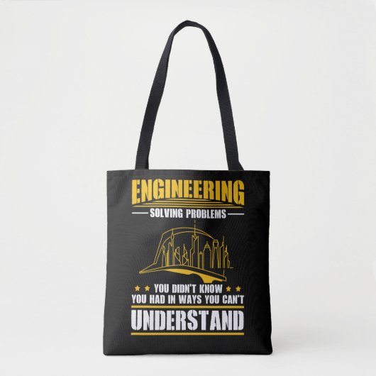 Bouwingenieur voor civiele techniek Architect Tote Bag (Voorkant)
