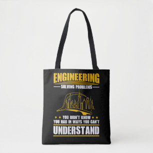 Bouwingenieur voor civiele techniek tote bag