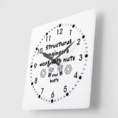 Bouwingenieurs Vierkante Klok (Hoek)