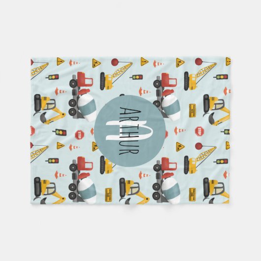 Bouwingspatroon voor computergebruik met een blauw fleece deken (Voorkant (Horizontaal))