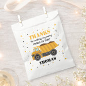 Bouwjaar en vrachtwagenpark bedankzakje (Geknipt)