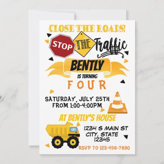 Bouwjaar Kaart (Voorkant)