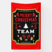 Bouwjaar kerst spandoek (Verticaal)