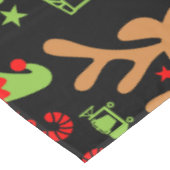 Bouwjaar kerst tafelkleed (Gekanteld)