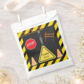 Bouwjaar Verjaardag thema dank u Bedankzakje (Geknipt)