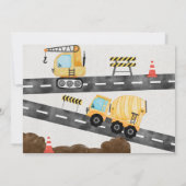 Bouwjaar Verjaardag Vrachtwagen Kaart (Achterkant)