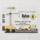 Bouwjaar Verjaardag Vrachtwagen Kaart (Voorkant / Achterkant)