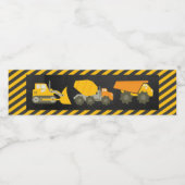 Bouwjaar Verjaardag Waterfles Etiketten (Enkel label)