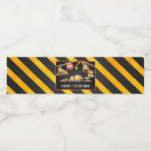 Bouwjaar Verjaardag Waterfles Label - BLK Waterfles Etiket (Enkel label)