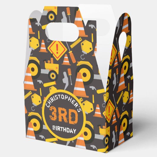 Bouwjaar Verjaardagsfeest Leeftijd Bedankdoosjes (Geopend)