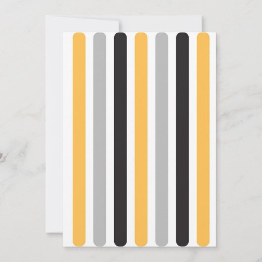 Bouwjaar Verjaardagsfeest Uitnodiging Sjablonen (Achterkant)