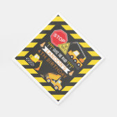 Bouwjaar Verjaardagsfeestdecor Servet (Hoek)