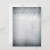 Bouwjaar Verjaardagsfeestje Dank u Nota Kaarten (Achterkant)